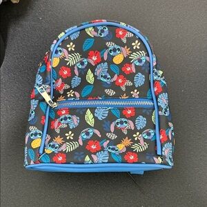 Disney Blue and Red Stitch Kids Backpack